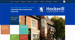 Desktop Screenshot of hockerill.com